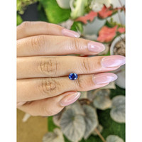 1.37 Ct. Blue Sapphire from Ceylon (Sri Lanka) Life Style
