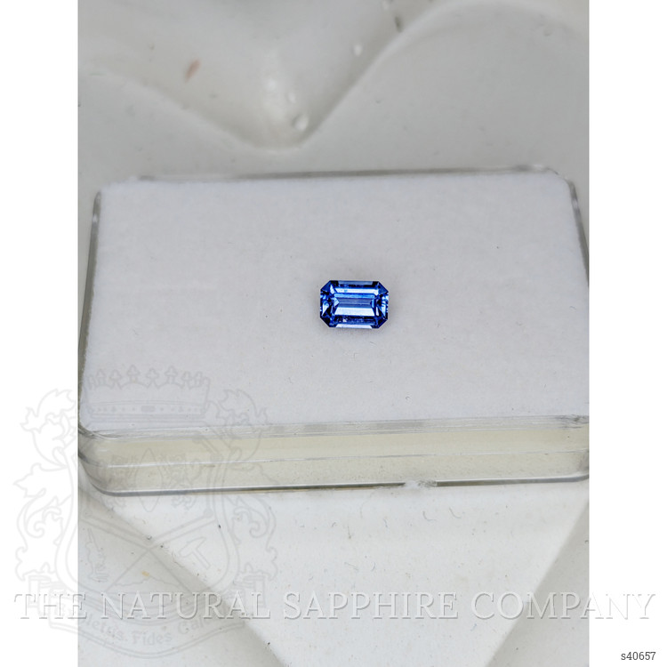 1.05 Ct. Blue Sapphire from Ceylon (Sri Lanka)