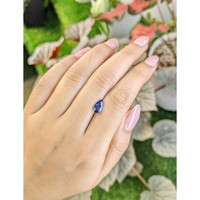 1.29 Ct. Blue Sapphire from Ceylon (Sri Lanka) Life Style