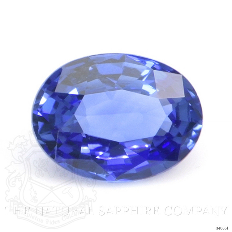 1.05 Ct. Blue Sapphire from Ceylon (Sri Lanka)