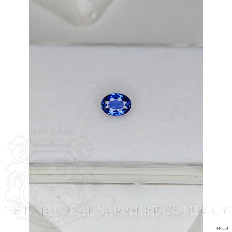 1.05 Ct. Blue Sapphire from Ceylon (Sri Lanka)