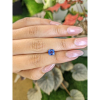 1.41 Ct. Blue Sapphire from Ceylon (Sri Lanka) Life Style