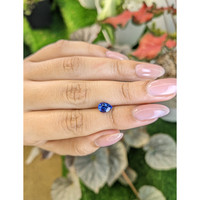 1.52 Ct. Blue Sapphire from Ceylon (Sri Lanka) Life Style