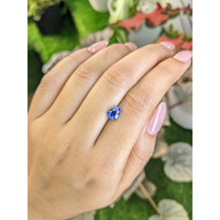 1.52 Ct. Blue Sapphire from Ceylon (Sri Lanka) Life Style