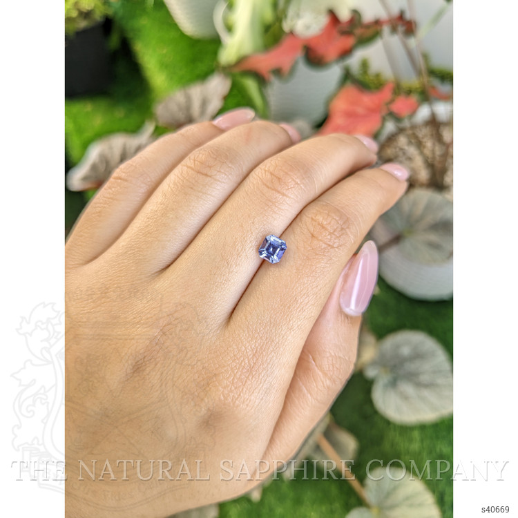 1.39 Ct. Blue Sapphire from Ceylon (Sri Lanka)