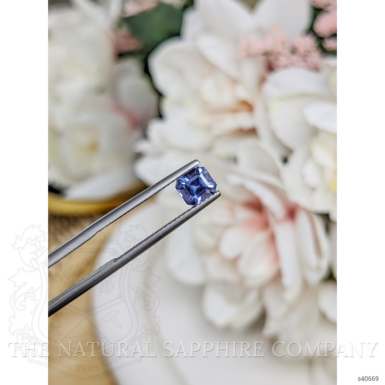 1.39 Ct. Blue Sapphire from Ceylon (Sri Lanka)