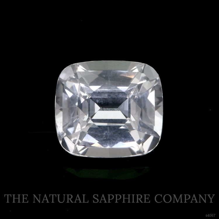 5.06 Ct. White Sapphire from Ceylon (Sri Lanka)