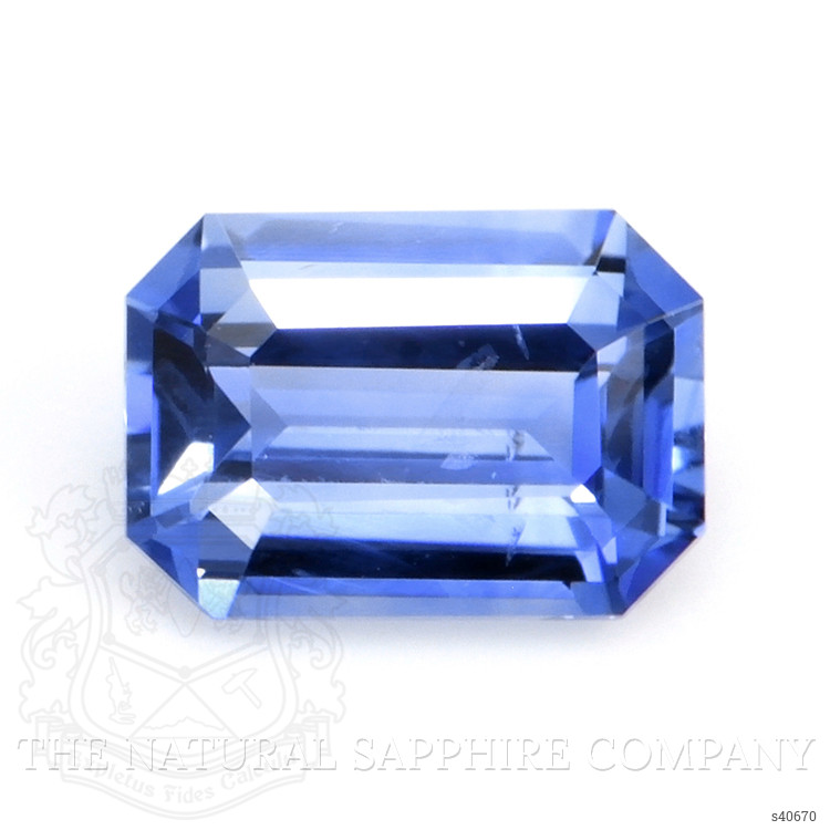 0.74 Ct. Blue Sapphire from Ceylon (Sri Lanka)