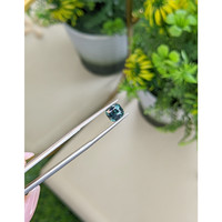 1.56 Ct. Bluish Green Sapphire from Tanzania Life Style