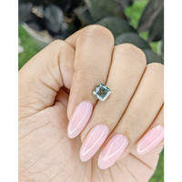 1.50 Ct. Bluish Green Sapphire from Tanzania Life Style