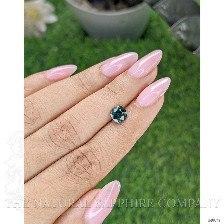 1.35 Ct. Bluish Green Sapphire from Tanzania