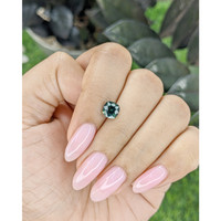 1.35 Ct. Bluish Green Sapphire from Tanzania Life Style