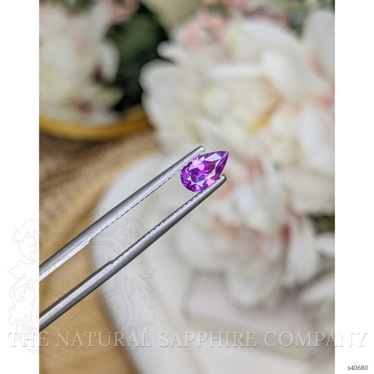 1.06 Ct. Pinkish Purple Sapphire from Ceylon (Sri Lanka)