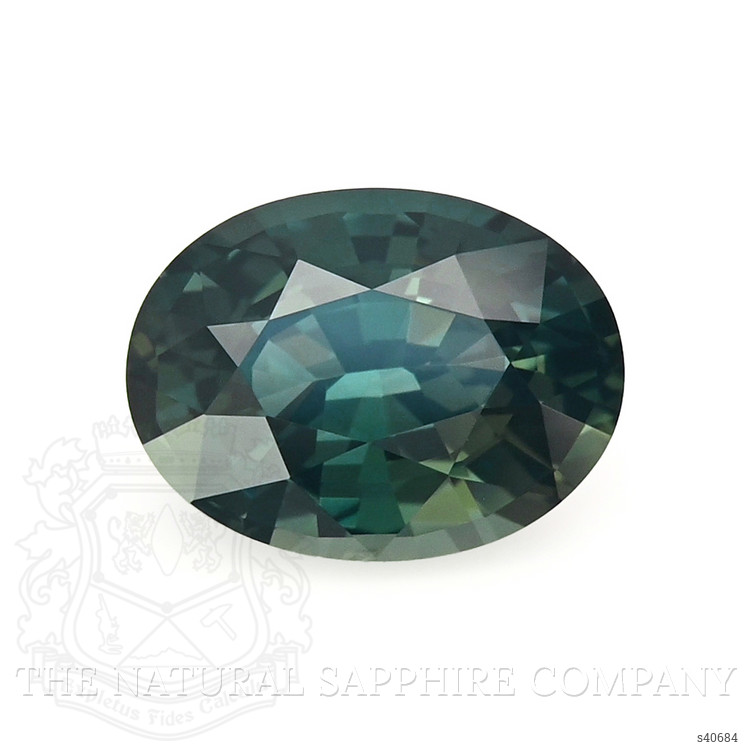 1.63 Ct. Bluish Green Sapphire from Tanzania