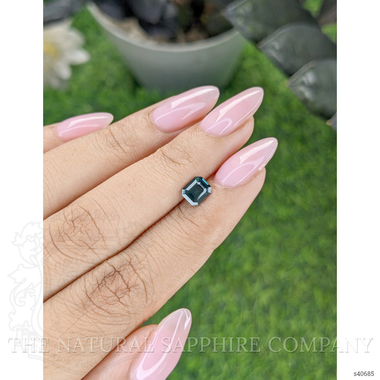 1.07 Ct. Bluish Green Sapphire from Tanzania