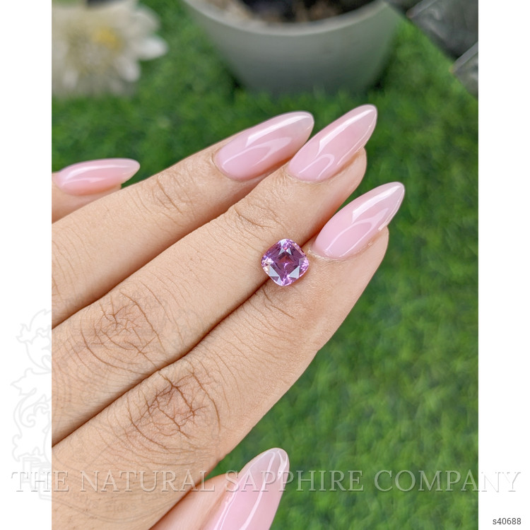 1.57 Ct. Purplish Pink Sapphire from Madagascar