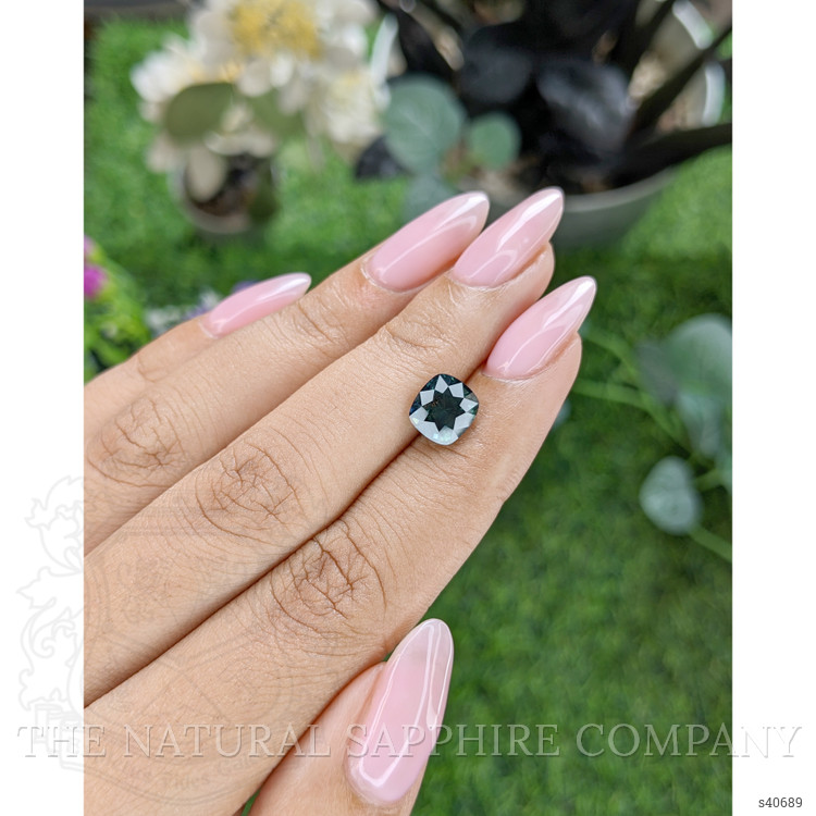 2.47 Ct. Bluish Green Sapphire from Madagascar