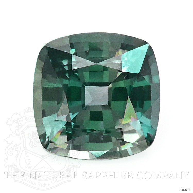 2.30 Ct. Bluish Green Sapphire from Tanzania