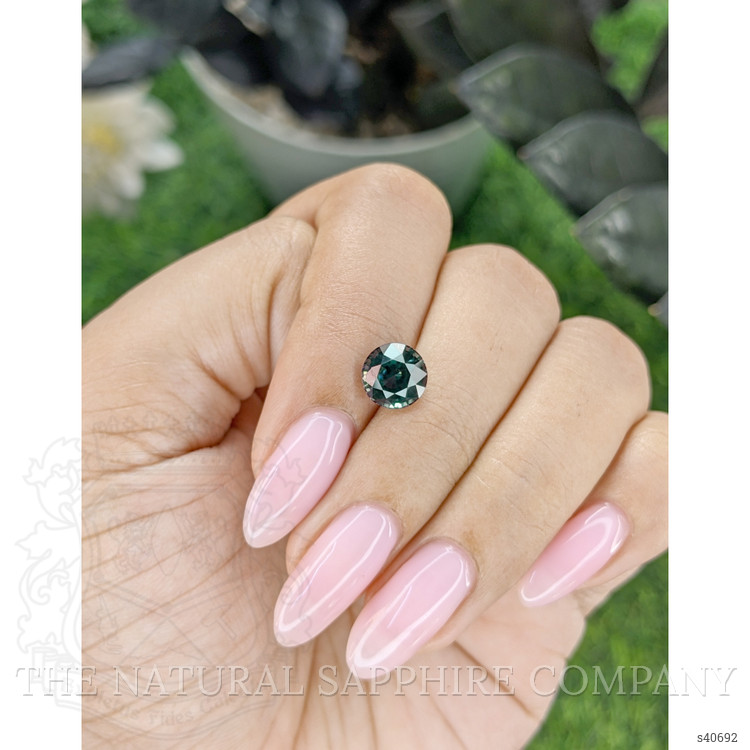 2.31 Ct. Bluish Green Sapphire from Tanzania