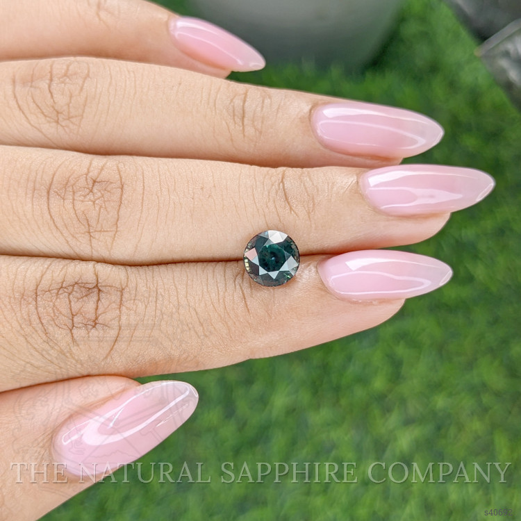 2.31 Ct. Bluish Green Sapphire from Tanzania