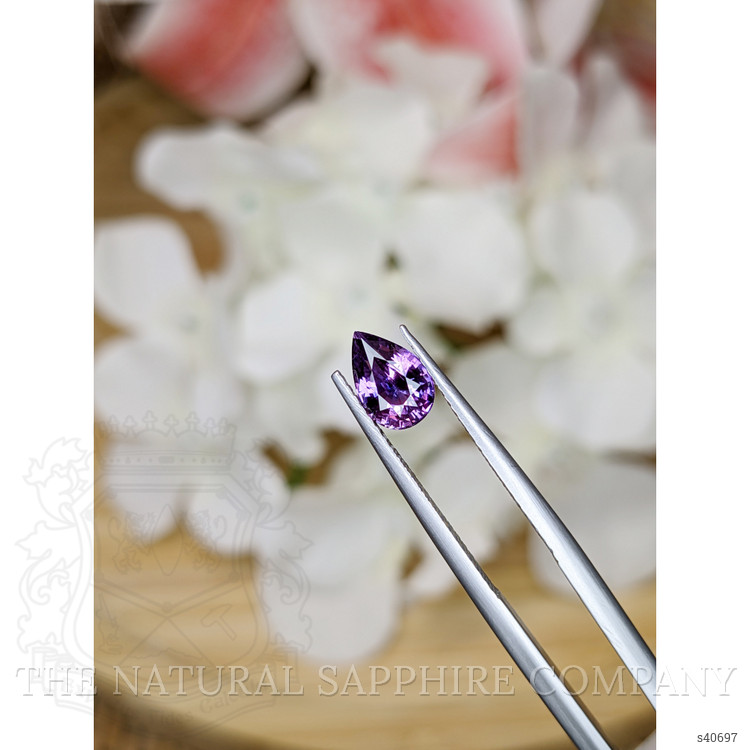 1.14 Ct. Pinkish Purple Sapphire from Ceylon (Sri Lanka)