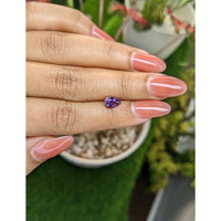 1.14 Ct. Pinkish Purple Sapphire from Ceylon (Sri Lanka) Life Style