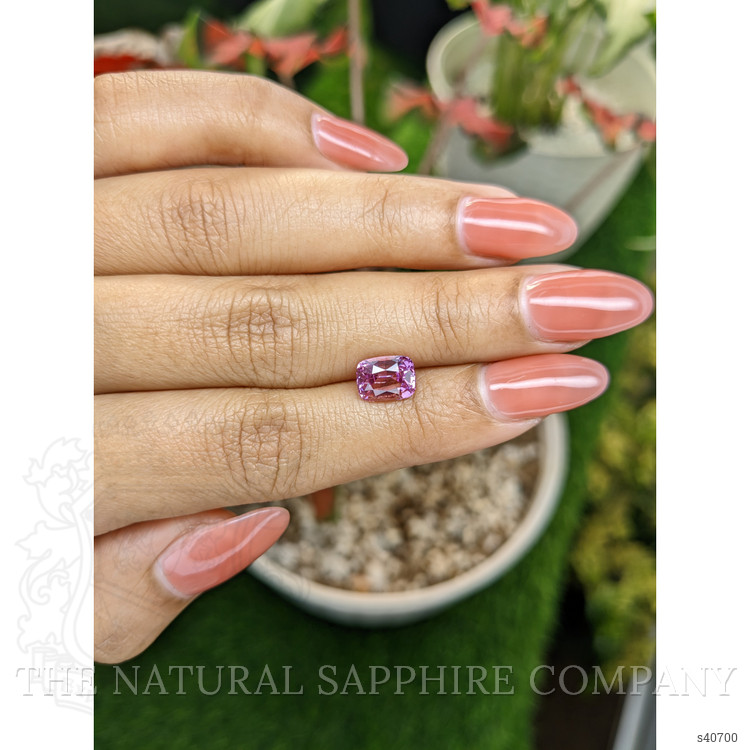 2.50 Ct. Purplish Pink Sapphire from Ceylon (Sri Lanka)
