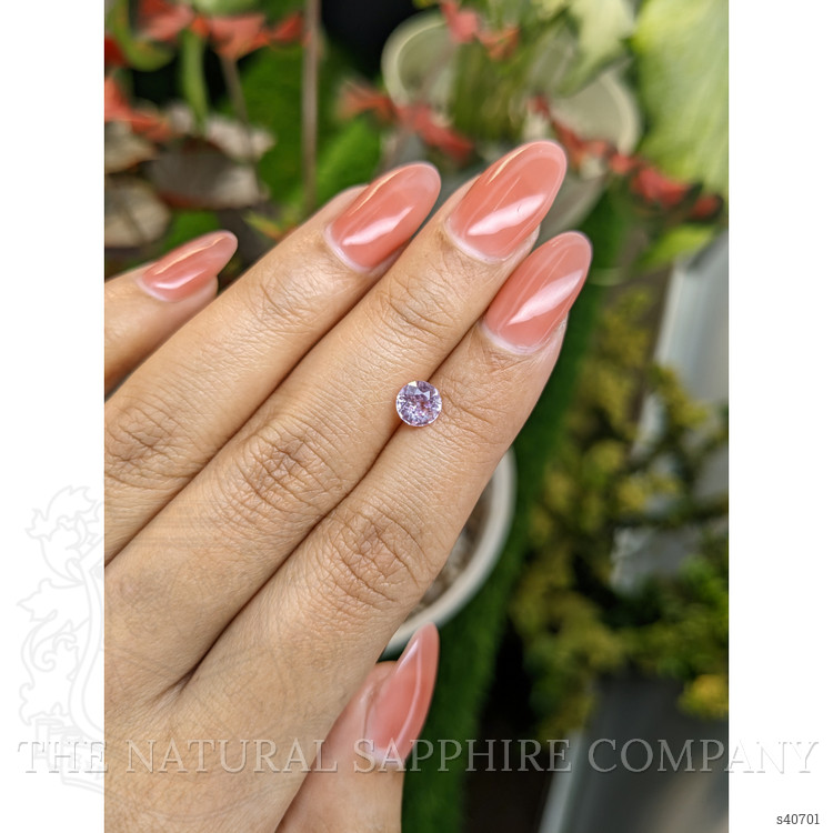 1.06 Ct. Purplish Pink Sapphire from Ceylon (Sri Lanka)