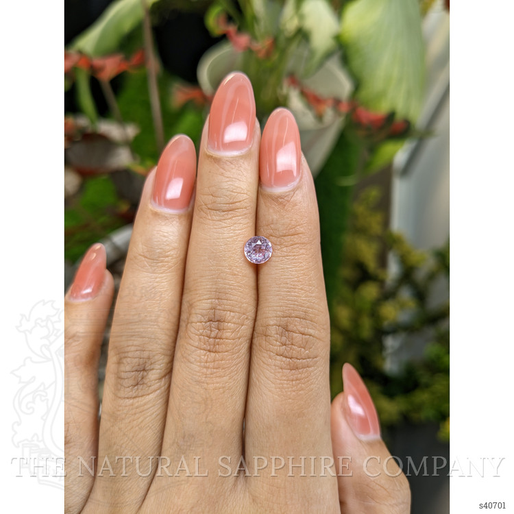 1.06 Ct. Purplish Pink Sapphire from Ceylon (Sri Lanka)
