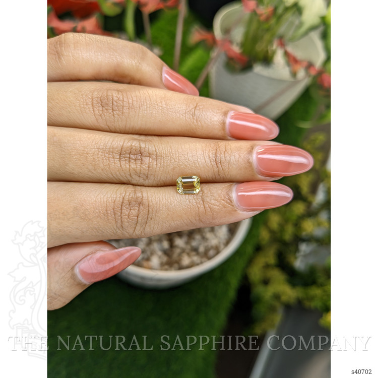 1.50 Ct. Yellow Sapphire from Ceylon (Sri Lanka)
