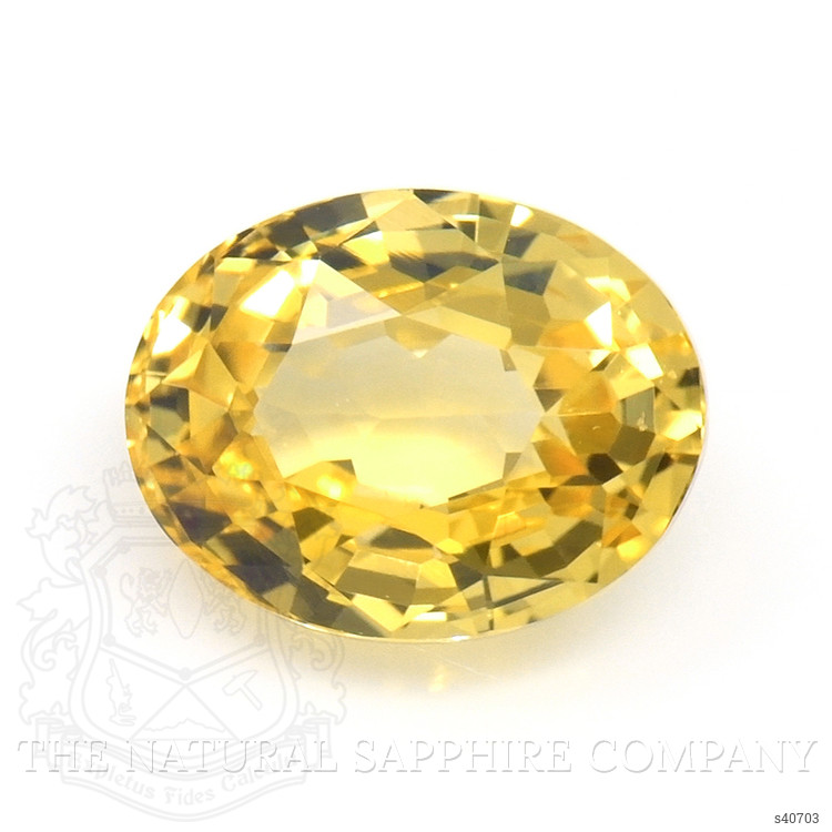 1.88 Ct. Yellow Sapphire from Ceylon (Sri Lanka)