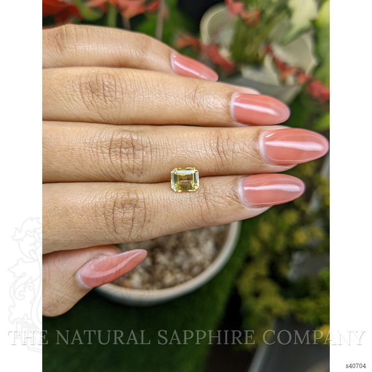 1.99 Ct. Yellow Sapphire from Ceylon (Sri Lanka)