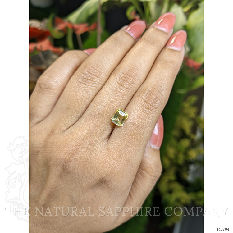1.99 Ct. Yellow Sapphire from Ceylon (Sri Lanka)