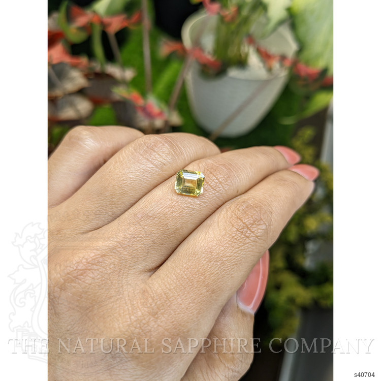 1.99 Ct. Yellow Sapphire from Ceylon (Sri Lanka)