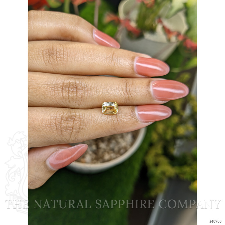 1.83 Ct. Yellow Sapphire from Ceylon (Sri Lanka)