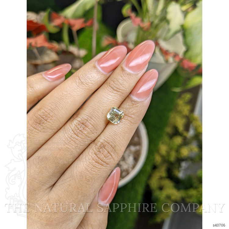 2.06 Ct. Yellow Sapphire from Ceylon (Sri Lanka)
