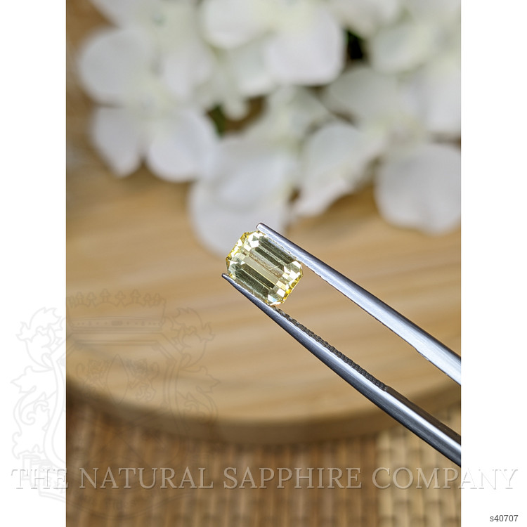 1.61 Ct. Yellow Sapphire from Ceylon (Sri Lanka)