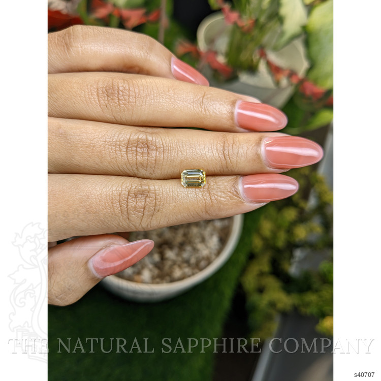 1.61 Ct. Yellow Sapphire from Ceylon (Sri Lanka)