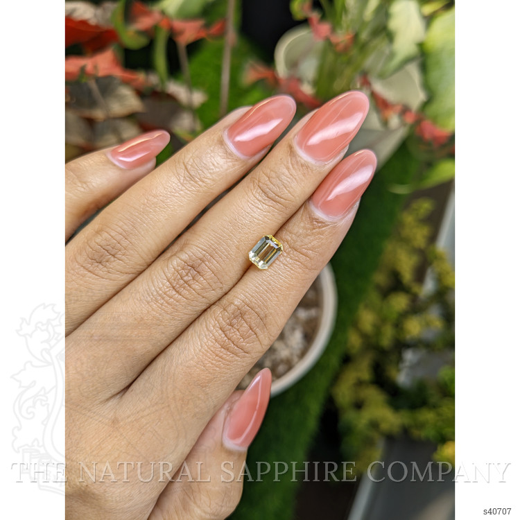 1.61 Ct. Yellow Sapphire from Ceylon (Sri Lanka)