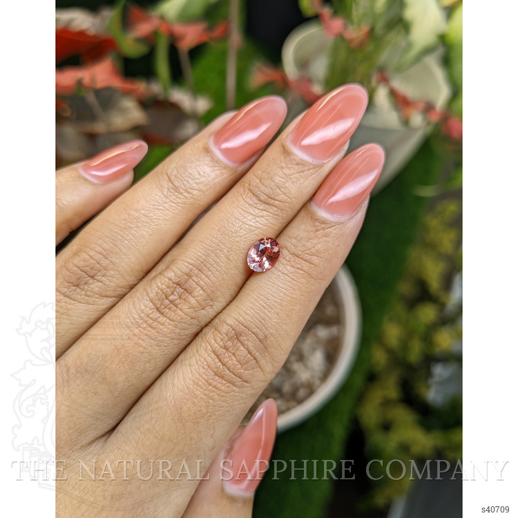 1.21 Ct. Padparadscha Sapphire from Ceylon (Sri Lanka)