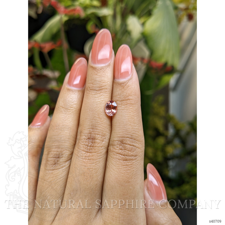 1.21 Ct. Padparadscha Sapphire from Ceylon (Sri Lanka)
