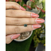1.02 Ct. Bluish Green Sapphire from Ceylon (Sri Lanka) Life Style