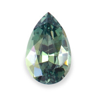 0.53 Ct. Bluish Green Sapphire from Ceylon (Sri Lanka) Video