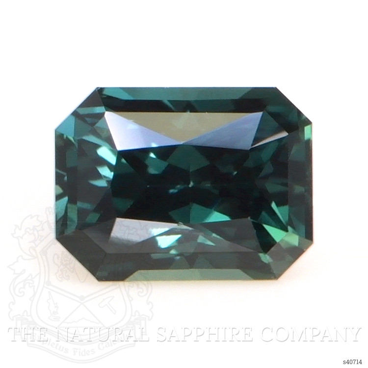 1.09 Ct. Bluish Green Sapphire from Ceylon (Sri Lanka)