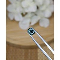 1.09 Ct. Bluish Green Sapphire from Ceylon (Sri Lanka) Life Style
