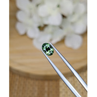 1.18 Ct. Bluish Green Sapphire from Ceylon (Sri Lanka) Life Style