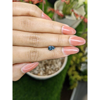 0.99 Ct. Greenish Blue Sapphire from Ceylon (Sri Lanka) Life Style