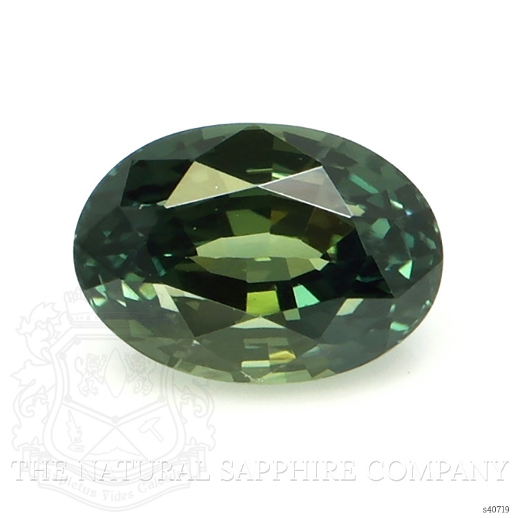 1.25 Ct. Green Sapphire from Ceylon (Sri Lanka)