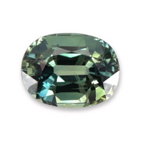 1.82 Ct. Bluish Green Sapphire from Madagascar Video