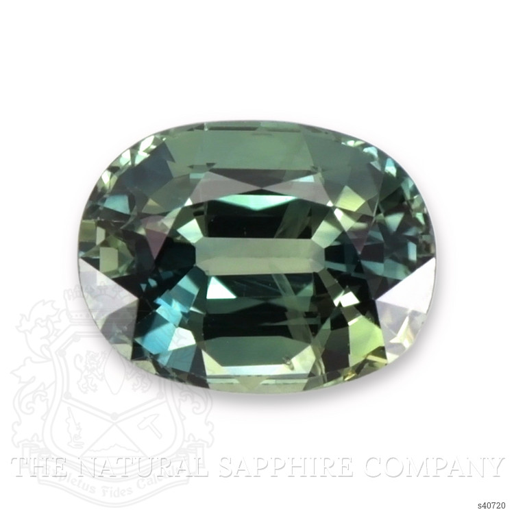 1.82 Ct. Bluish Green Sapphire from Madagascar